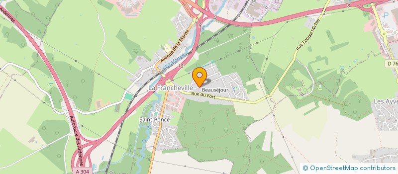 localisation de l'entreprise ELIKIA LUZ à CHARLEVILLE MEZIERES