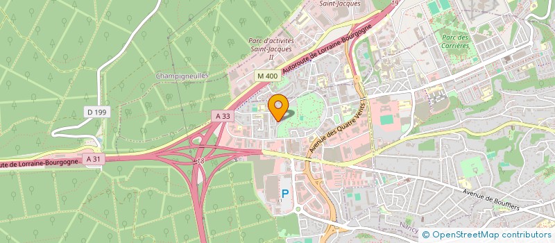 localisation de l'entreprise ELIKIA YA BILENGE (L'ESPOIR DE LA JEUNESSE)  LAXOU