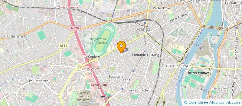 localisation de l'entreprise ELIKSIR à TOULOUSE