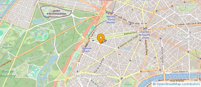 localisation de l'entreprise ELILEL  PARIS