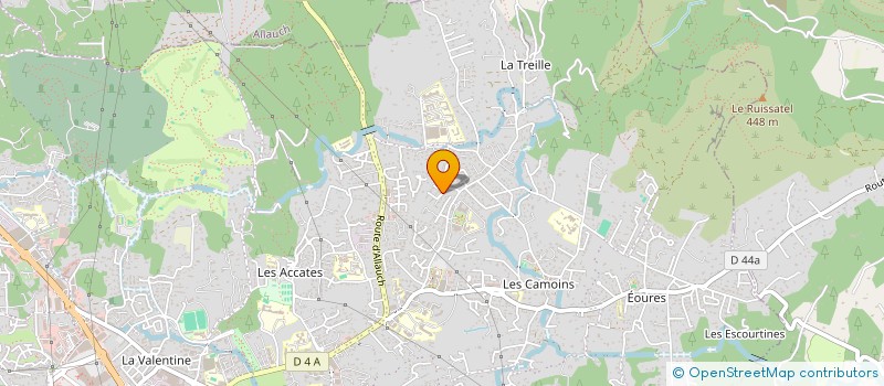 localisation de l'entreprise ELILU à MARSEILLE