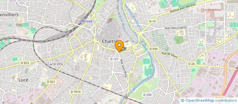 localisation de l'entreprise ELIM à CHARTRES