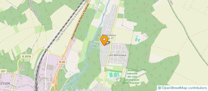 localisation de l'entreprise ELIM  MORIGNY-CHAMPIGNY