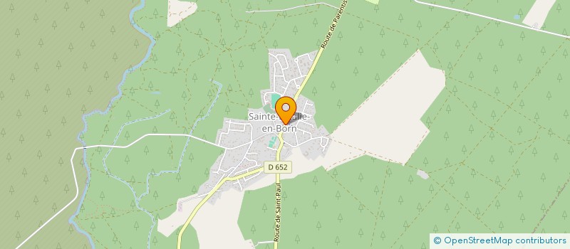 localisation de l'entreprise ELIMANU  SAINTE-EULALIE-EN-BORN