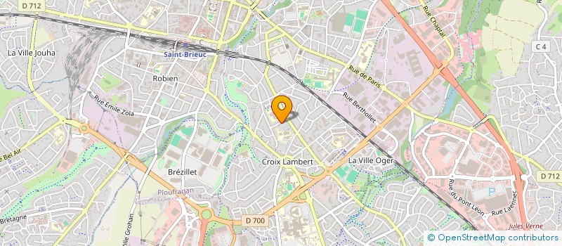 localisation de l'entreprise ELIMAP à SAINT-BRIEUC
