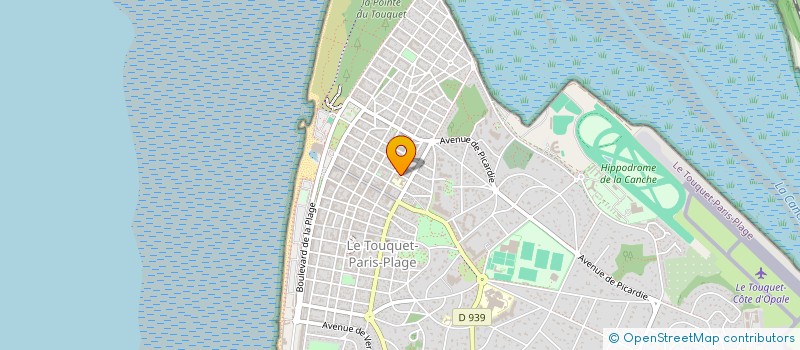 localisation de l'entreprise ELIMARIM à LE TOUQUET-PARIS-PLAGE