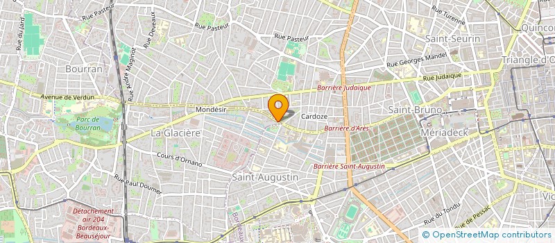 localisation de l'entreprise ELIMAX à MERIGNAC