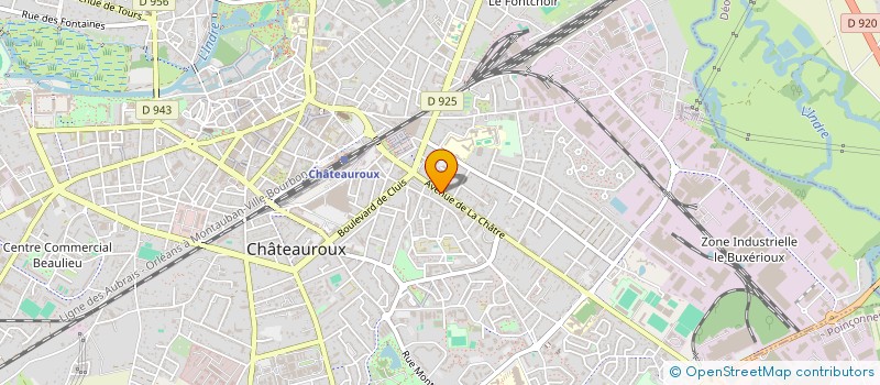 localisation de l'entreprise ELIMEA à CHATEAUROUX