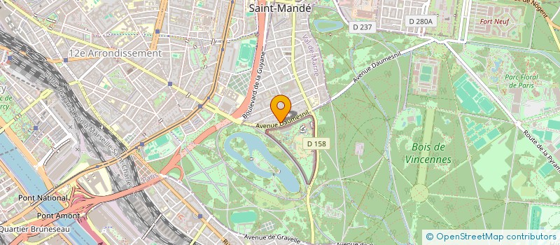 localisation de l'entreprise ELIMEG  SAINT-MANDE