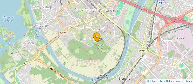 localisation de l'entreprise ELIMI CONSULTING  CERGY