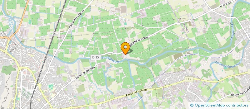 localisation de l'entreprise ELIMMO  CAVAILLON