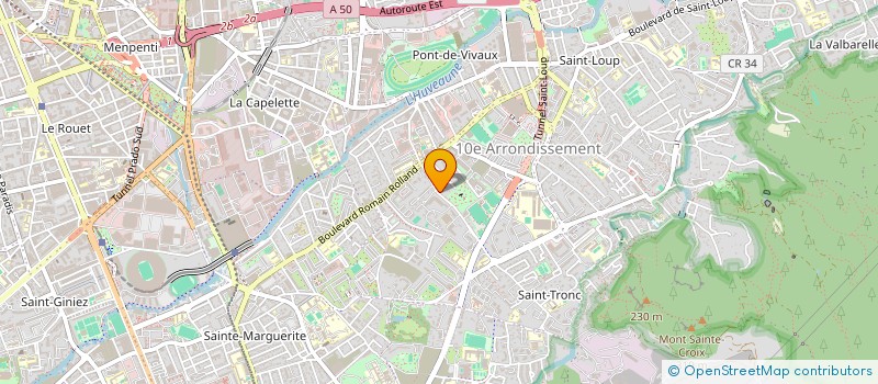 localisation de l'entreprise ELIMMO à MARSEILLE