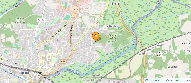 localisation de l'entreprise ELIMMO  REDON
