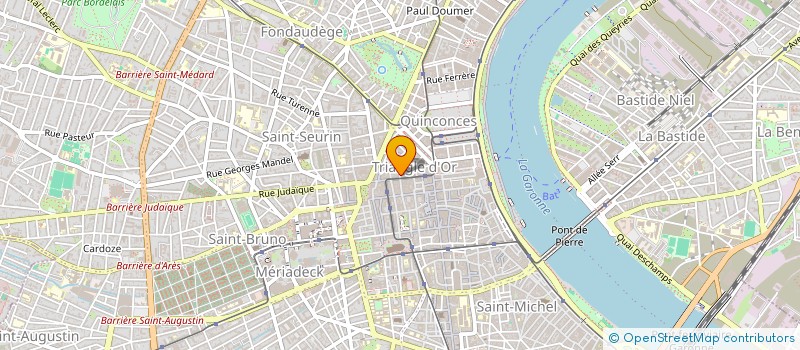 localisation de l'entreprise ELIMOD à BORDEAUX