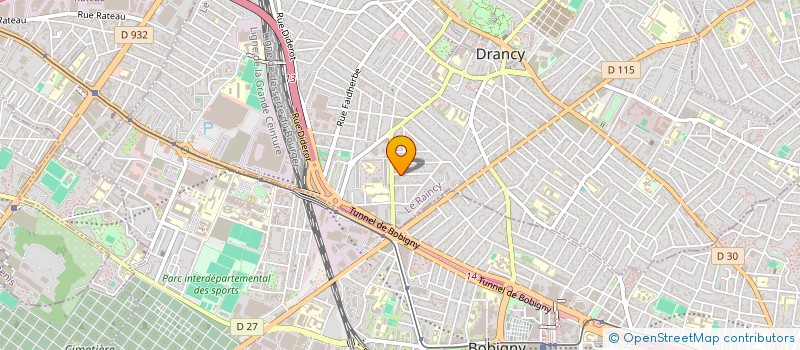 localisation de l'entreprise ELIMODE à DRANCY