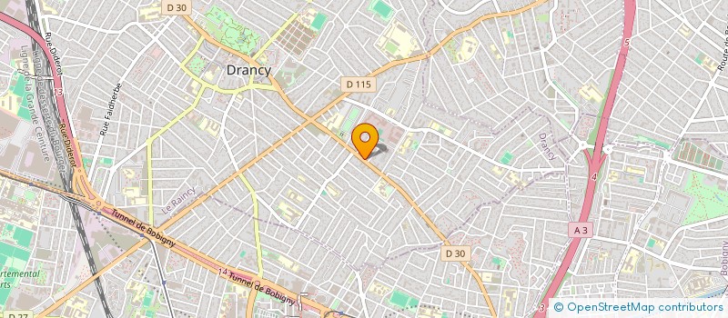 localisation de l'entreprise ELIMOON à DRANCY