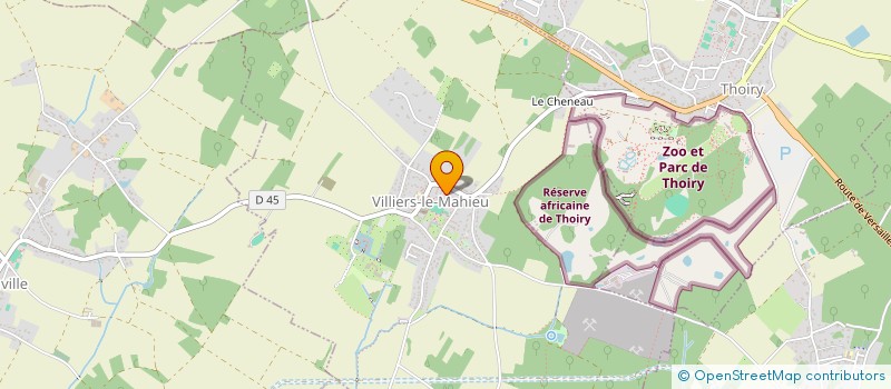 localisation de l'entreprise ELIN  VILLIERS-LE-MAHIEU