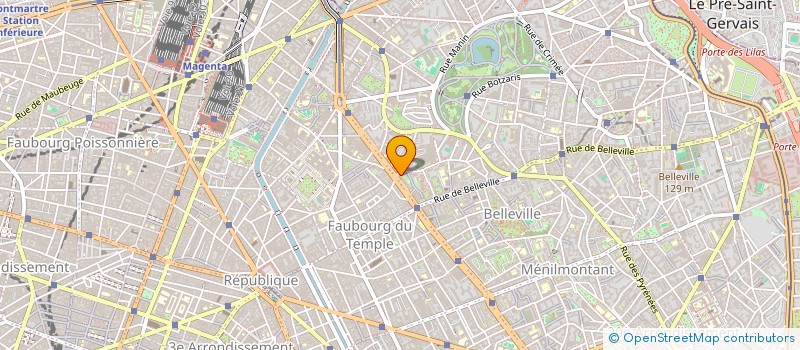 localisation de l'entreprise ELINA  PARIS