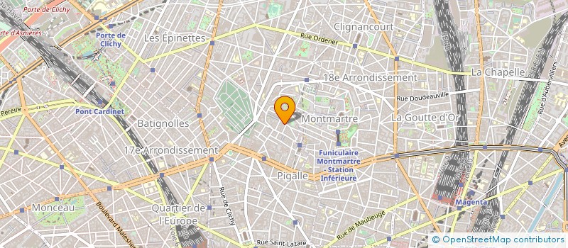 localisation de l'entreprise ELINA  PARIS