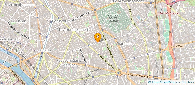 localisation de l'entreprise ELINA INTERNATIONAL SARL  PARIS