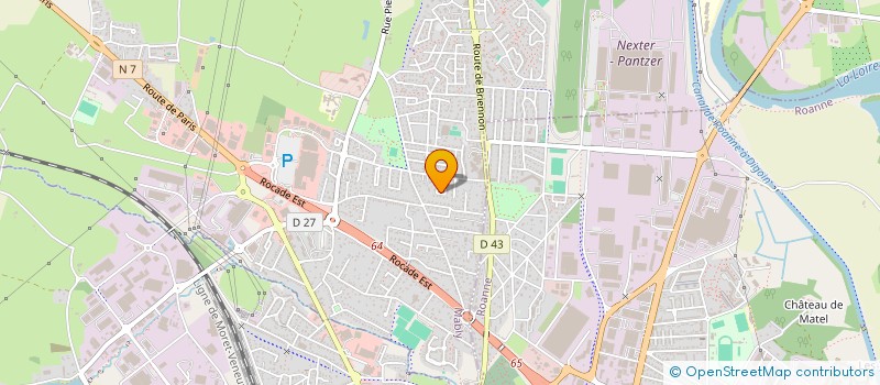 localisation de l'entreprise ELINE  MABLY