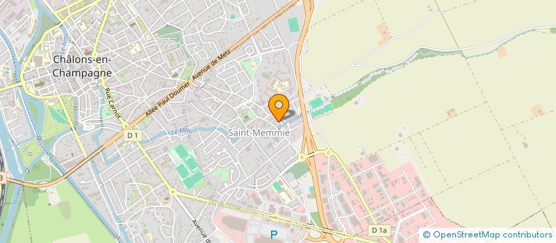 localisation de l'entreprise ELINE IMMO  SAINT-MEMMIE