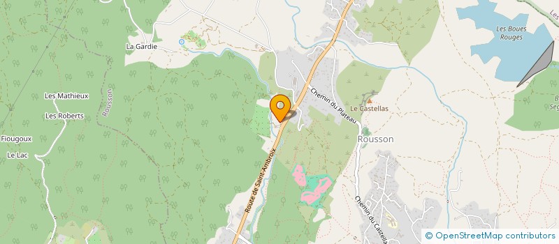 localisation de l'entreprise ELINE, TANGUY & CO  ROUSSON