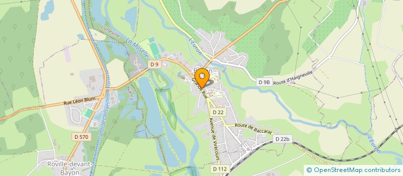 localisation de l'entreprise ELINEA  DOMPTAIL-EN-L'AIR