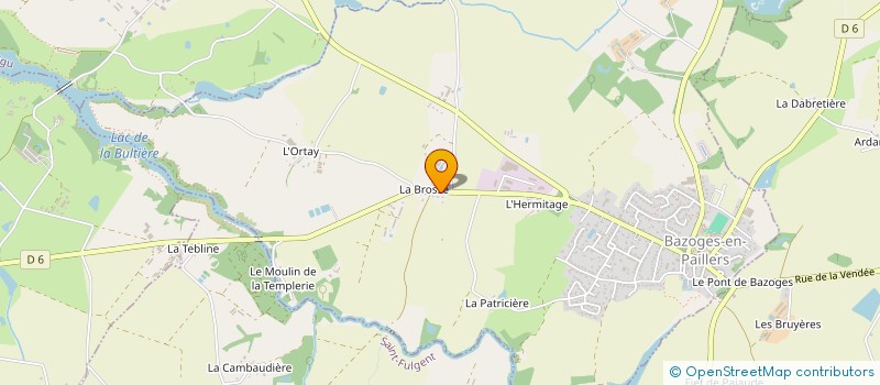 localisation de l'entreprise ELINEON  BAZOGES-EN-PAILLERS