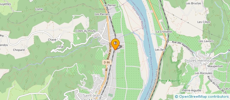 localisation de l'entreprise ELINES à SAINT-JEAN-DE-MUZOLS