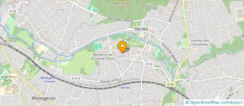 localisation de l'entreprise ELINETTE à YERRES