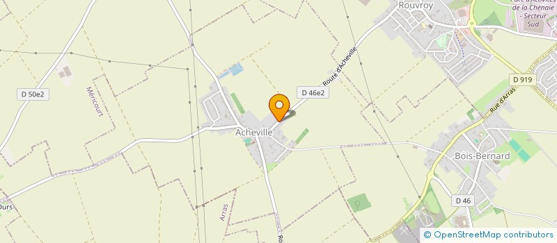 localisation de l'entreprise ELININA  ACHEVILLE