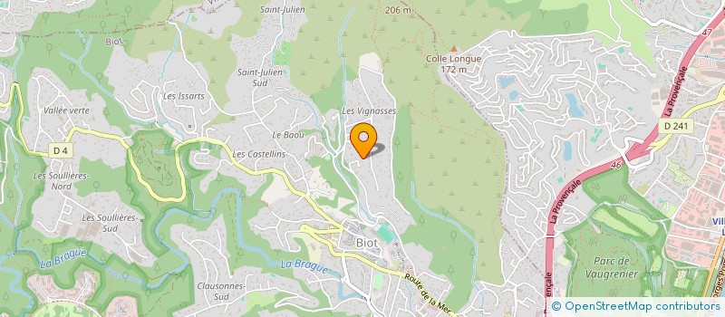 localisation de l'entreprise ELIO  BIOT