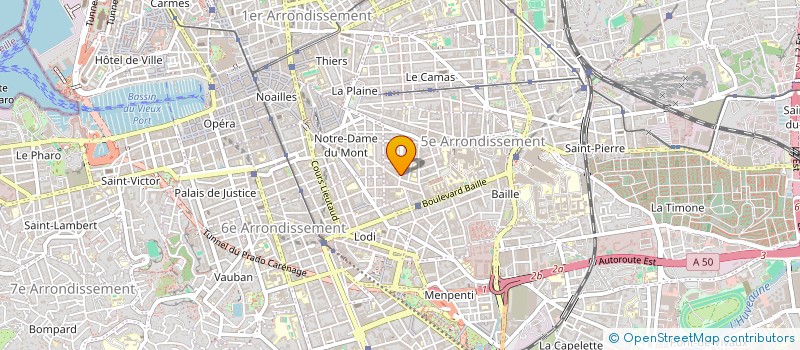 localisation de l'entreprise ELIO  MARSEILLE
