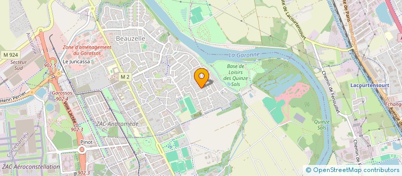 localisation de l'entreprise ELIO  BEAUZELLE