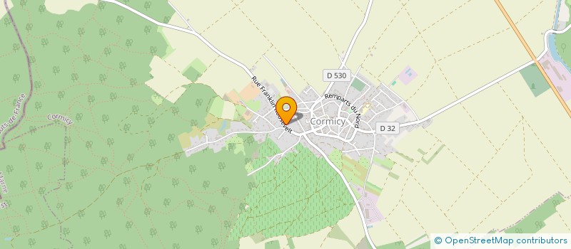 localisation de l'entreprise ELIO  CORMICY