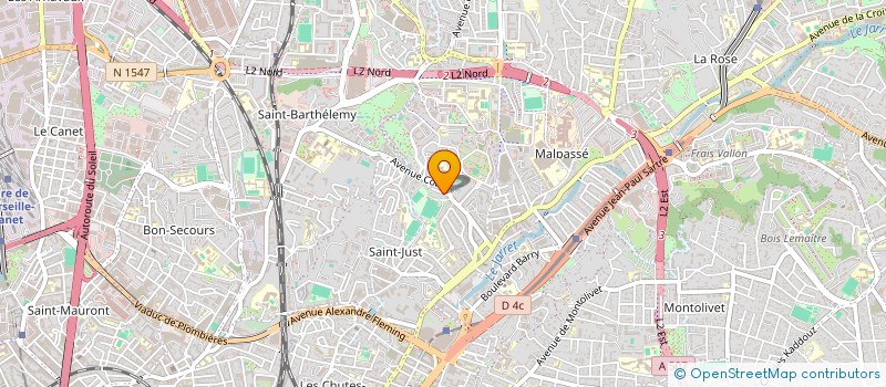 localisation de l'entreprise ELIO SARL à MARSEILLE