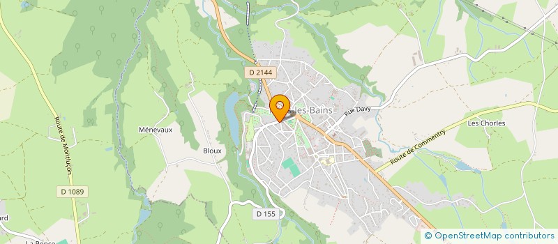 localisation de l'entreprise ELIOCAT  NERIS-LES-BAINS