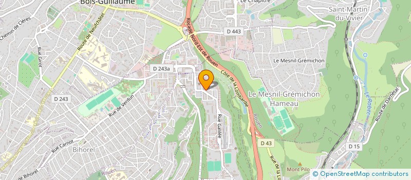 localisation de l'entreprise ELIOCODE à ROUEN