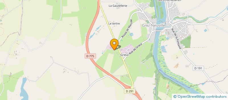 localisation de l'entreprise ELIOM CONSEILS  GREZ-NEUVILLE