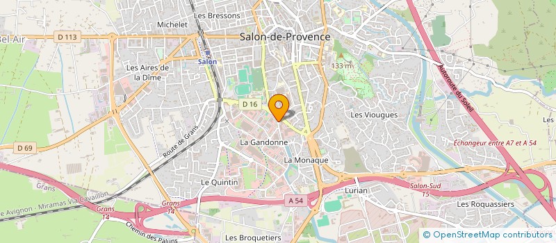 localisation de l'entreprise ELIOMARKET  SALON-DE-PROVENCE