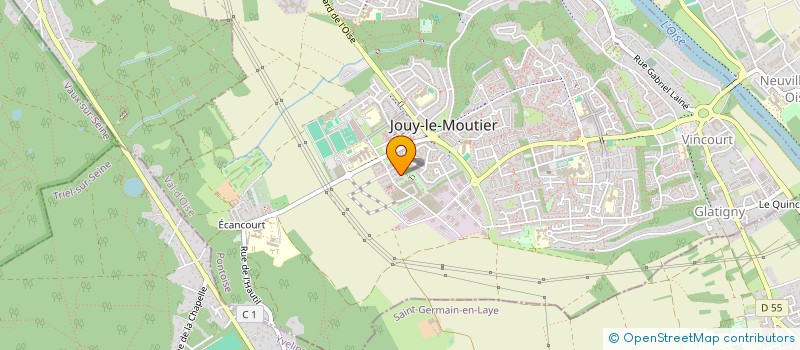 localisation de l'entreprise ELION CONSULTING  JOUY-LE-MOUTIER