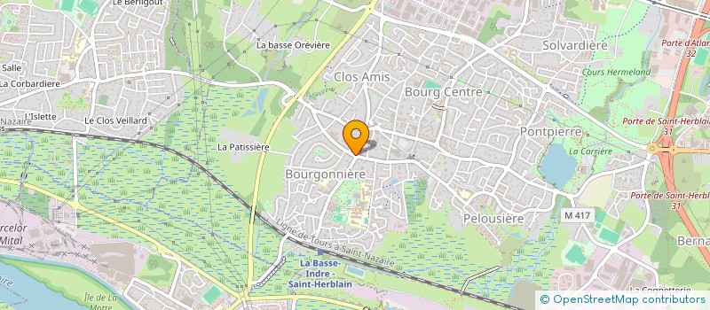 localisation de l'entreprise ELION IMMOBILIER  SAINT-HERBLAIN