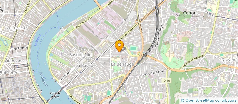 localisation de l'entreprise ELIOR IMMO BORDEAUX  BORDEAUX