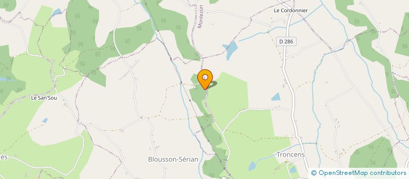 localisation de l'entreprise ELIOS  BLOUSSON-SERIAN