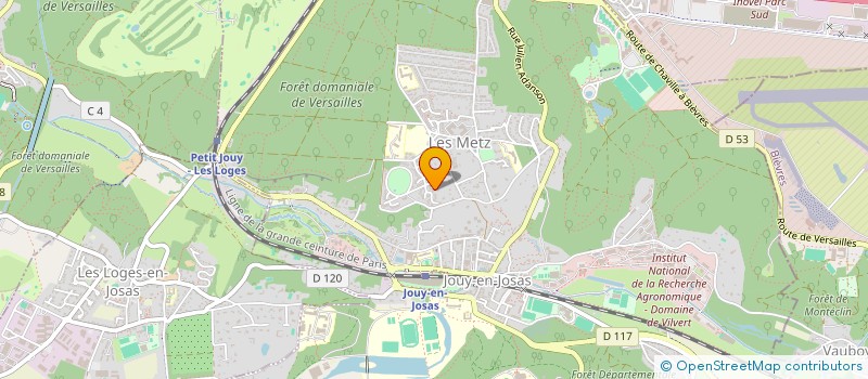 localisation de l'entreprise ELIOS DEVELOPMENT  JOUY-EN-JOSAS