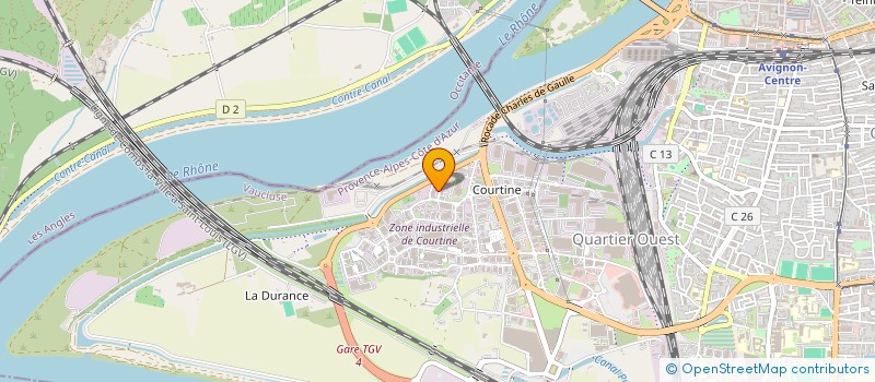 localisation de l'entreprise ELIOT à AVIGNON