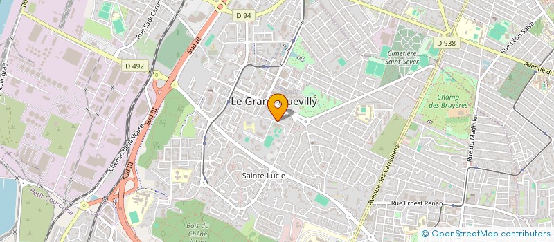 localisation de l'entreprise ELIOT TECH à LE GRAND-QUEVILLY