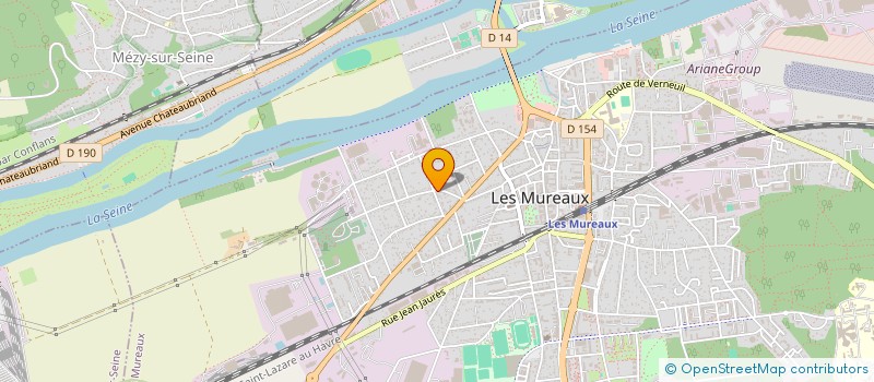 localisation de l'entreprise ELIOTNESS  LES MUREAUX