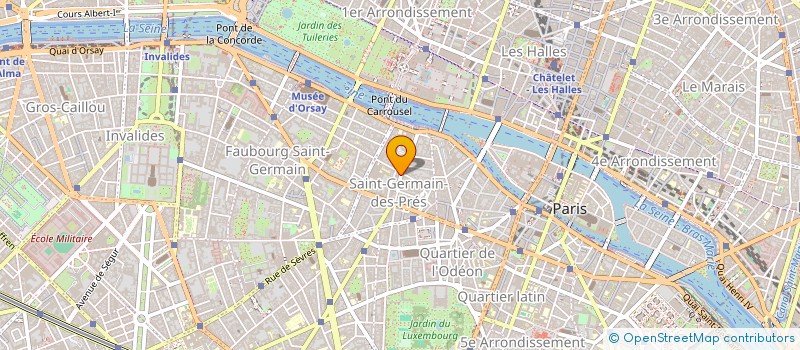 localisation de l'entreprise ELIOTT  PARIS